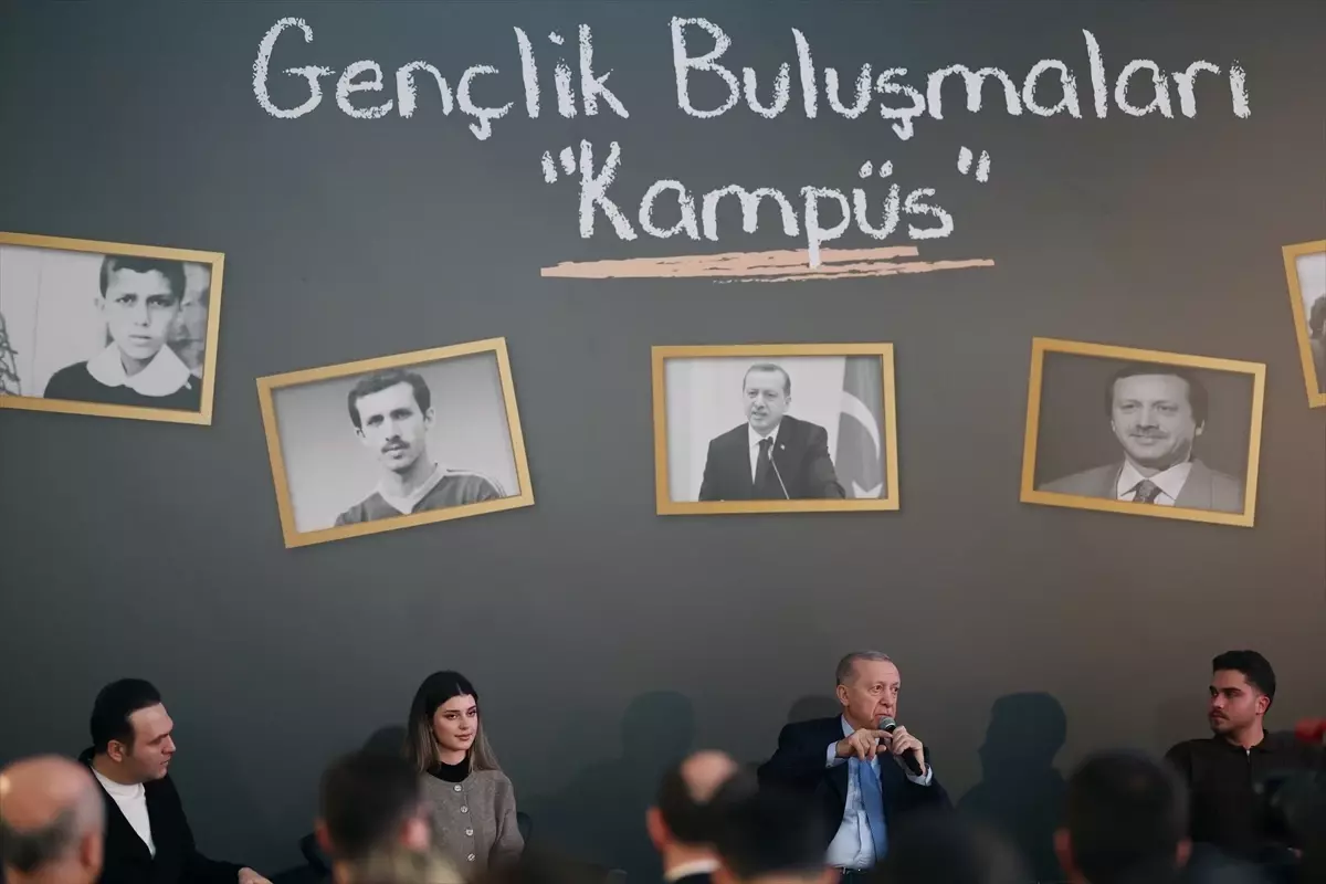 Erdoğan: Gençlerimizin Enerjisi ve Gücü Vatanımıza Güç Katıyor