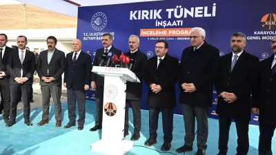 Erzurum-Rize Yolunu Kısaltacak Kırık Tüneli’nde Son Durum Değerlendirmesi