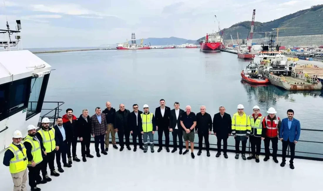 Filyos Limanı'nda Karadeniz Gazı