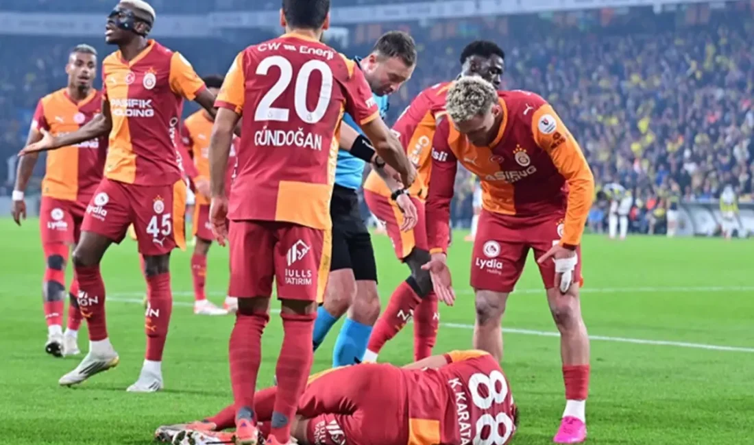 Galatasaray ve Fenerbahçe derbisinde