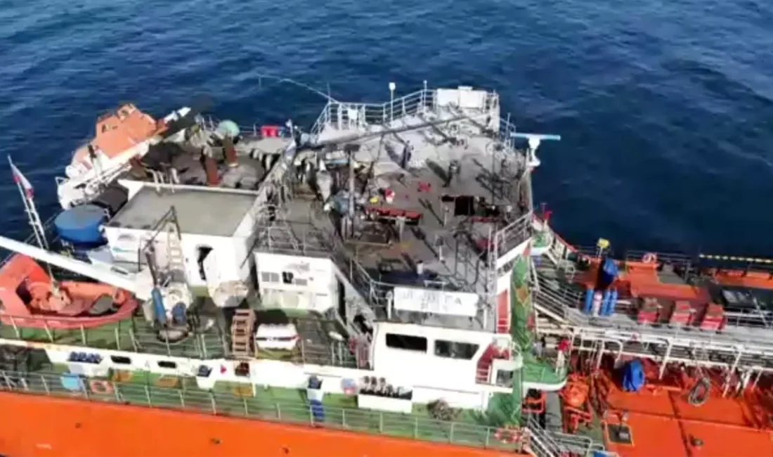 Gürcistan'a yüklenen ayçiçek yağı