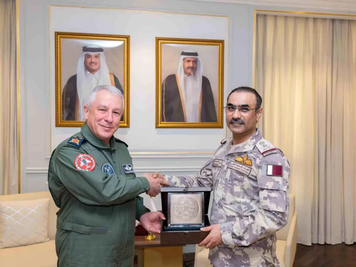 Hava Kuvvetleri Komutanı Orgeneral Kadıoğlu’nun Katar Ziyareti