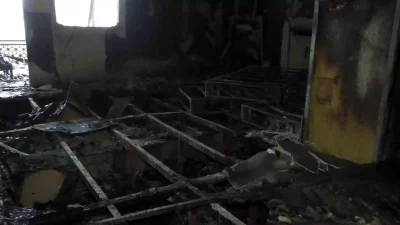 İpekyolu’nda Restoran Yangını Gün Ağarınca Ortaya Çıktı