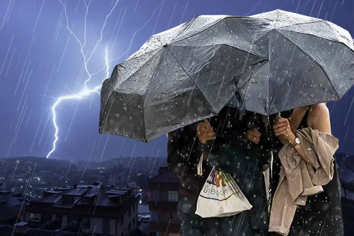 İstanbul ve Çevresinde Şiddetli Yağış ve Meteorolojik Uyarılar