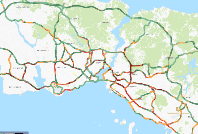 İstanbul'da Haftanın İlk Gününde Trafik ve Hava Durumu Güncellemesi