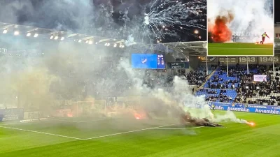 İsveç Ligi Play-off Maçında Taraftarların Saldırısı ve Sonuçlar