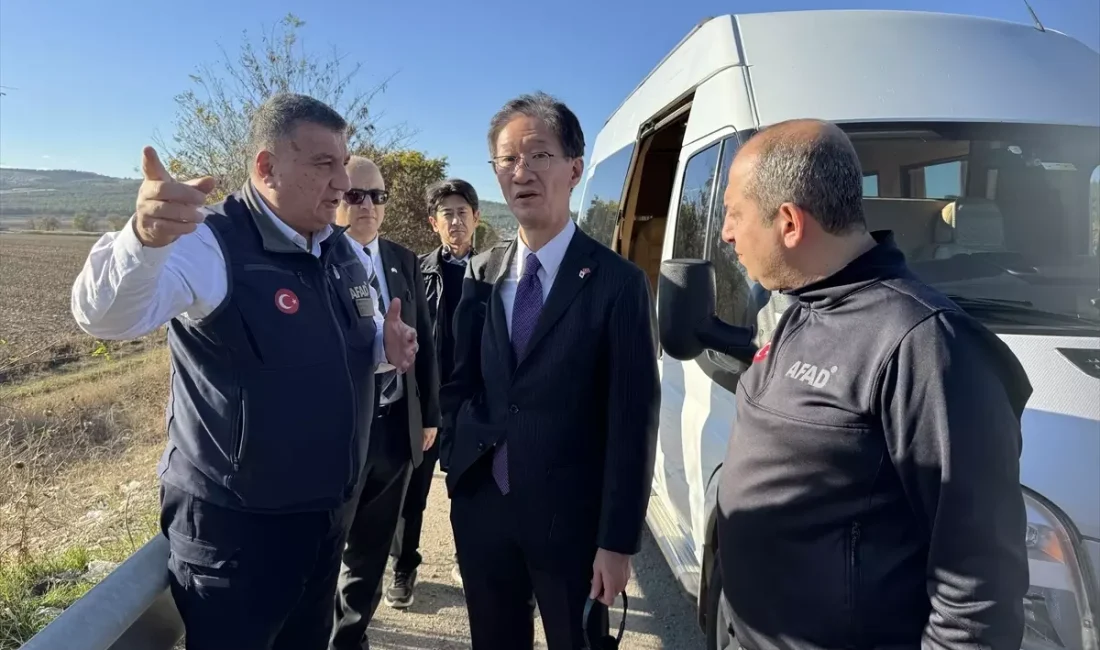 Japonya Ankara Büyükelçisi'nin Kahramanmaraş'taki