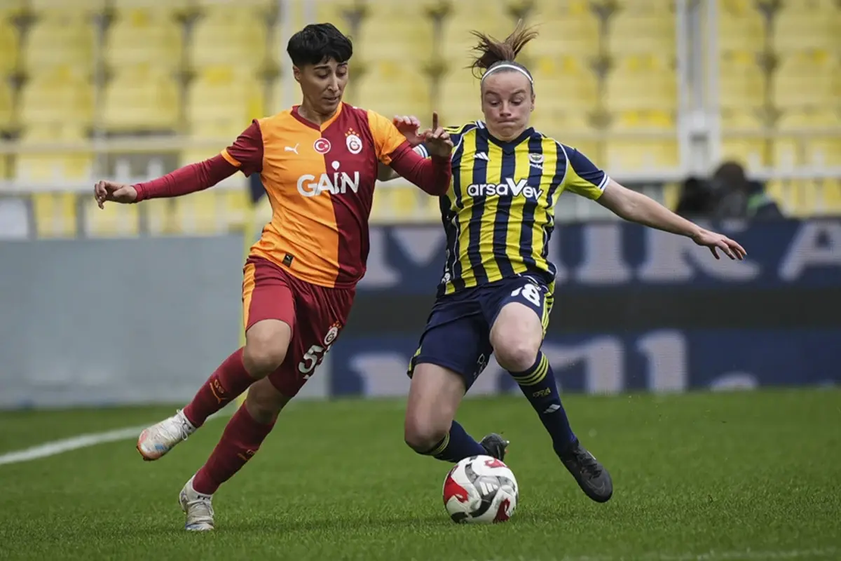 Kadın Futbol Süper Ligi 11. Haftasında Derbide Fenerbahçe Üstünlük Kurdu