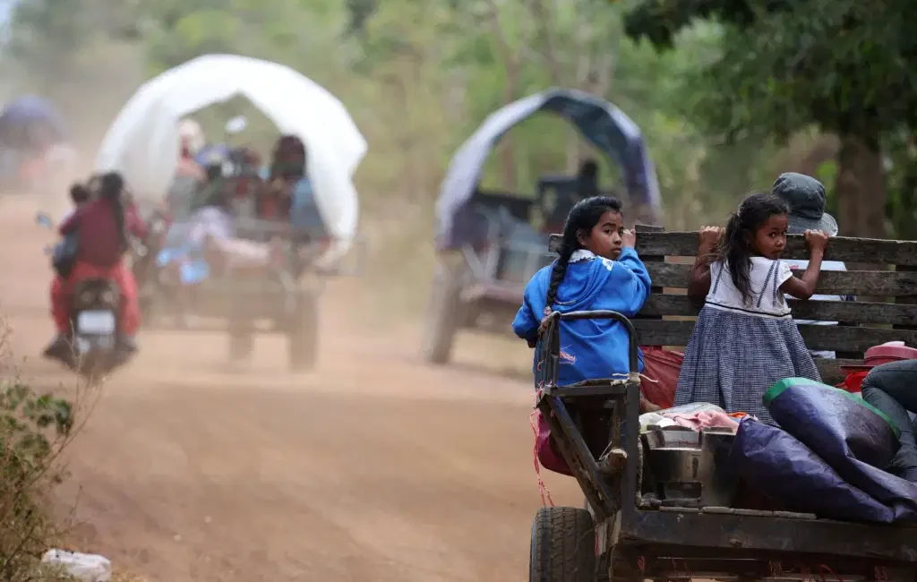 Kamboçya ve Tayland sınırındaki