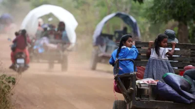 Kamboçya ve Tayland sınırındaki son