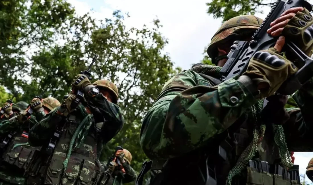 Kamboçya ve Tayland sınırında