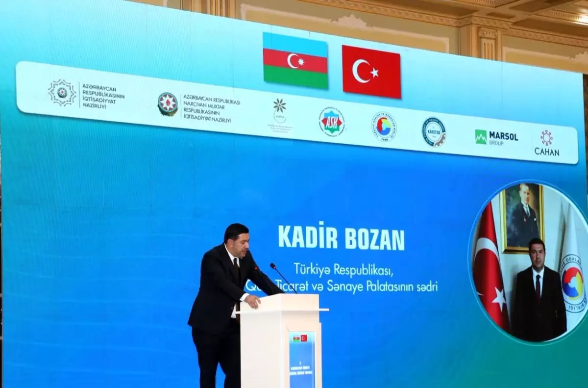 Kars İş Dünyası Nahçıvan Ziyareti ve Bölgesel Ekonomi Forumu Değerlendirmesi