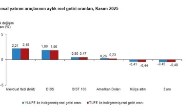 Kasım 2025 Finansal Yatırım Getirileri ve En Yüksek Yüzdeyle Mevduat Faizi