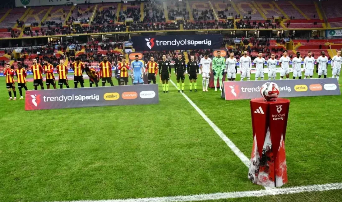 Kayserispor ile Alanyaspor'un heyecan