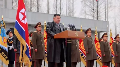 Kim Jong-un, Kursk Cephesi askerlerine