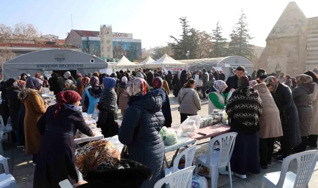 Kırşehir’de Gazze yaralarına destek