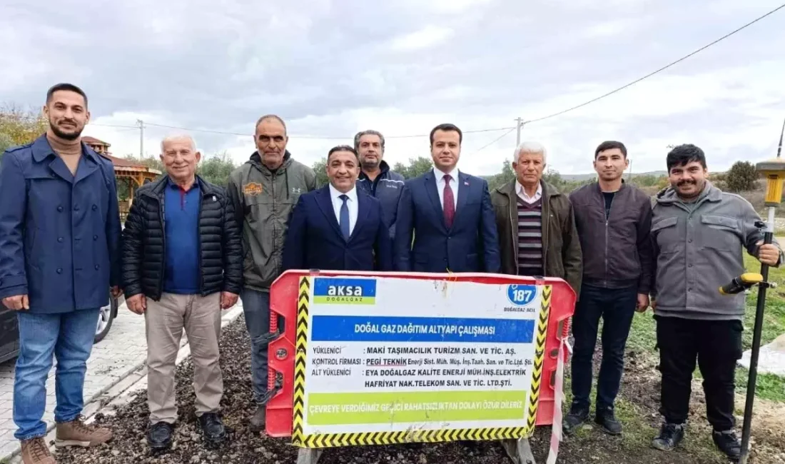 Köprübaşı İlçesinde doğalgaz altyapı