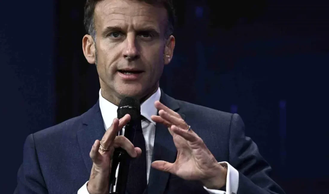 Macron'un Londra ziyareti sırasında