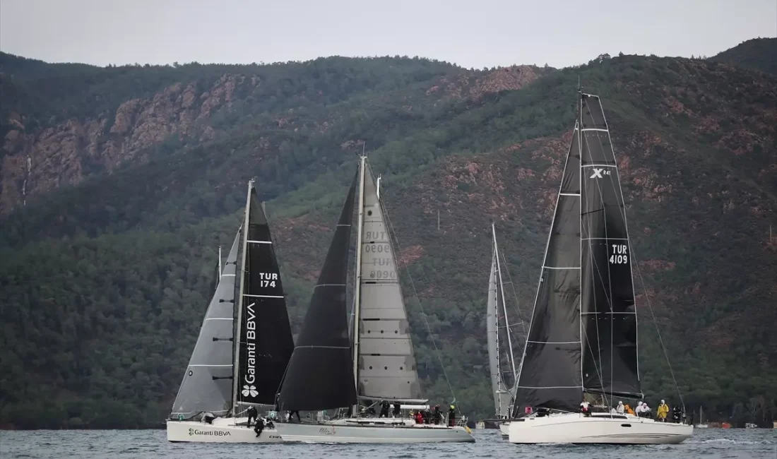 Marmaris'te yelken yarışları heyecanı