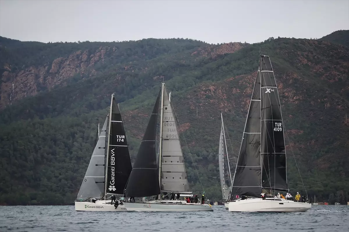 Marmaris’te Yelken Yarışları Heyecanı Başladı