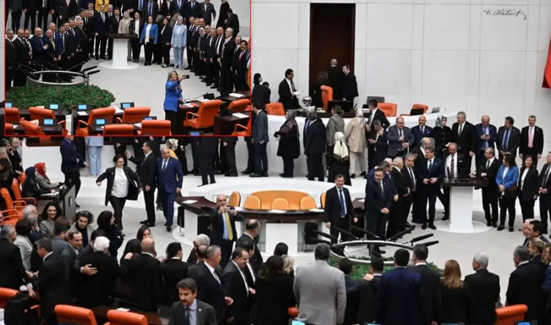 Meclis'te bütçe görüşmeleri sırasında