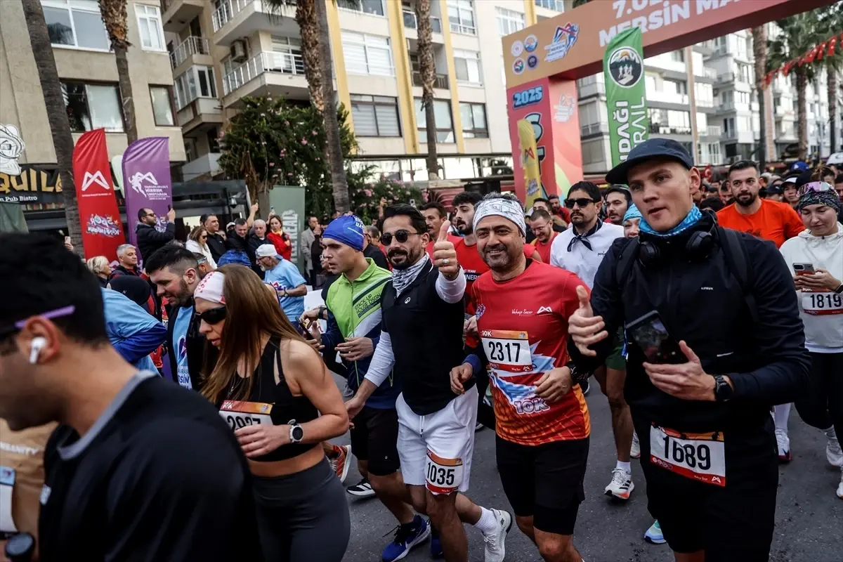 Mersin Uluslararası Maratonu’nda Kenyalı Şampiyonlar Göz Kamaştırdı