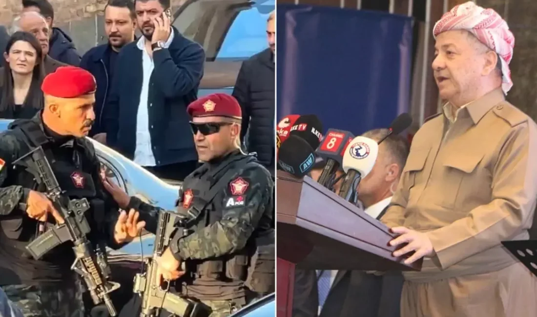 Mesud Barzani'nin Şırnak ziyareti