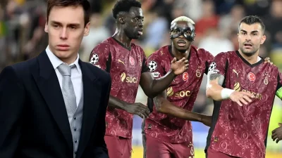 Monaco maçının ardından saha olayları