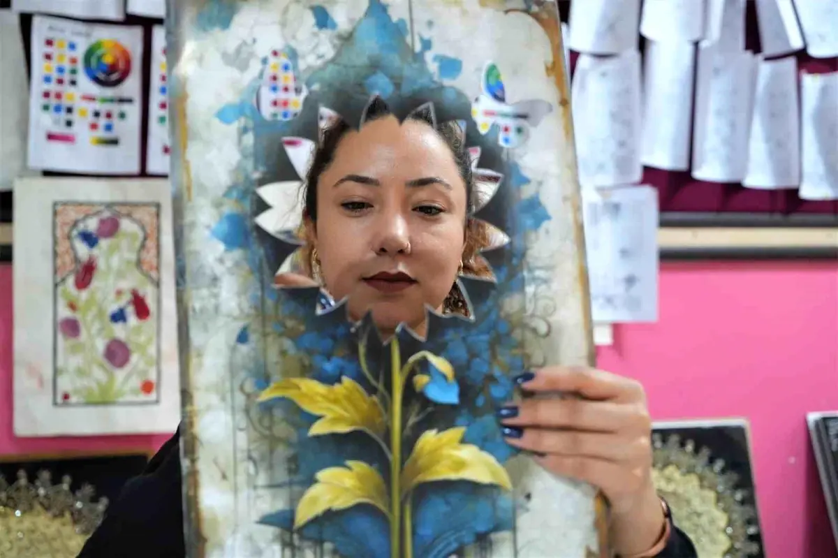 Muş kadınlarından el emeğiyle ekonomik güçlenme örneği: Kağıt rölyef kursları