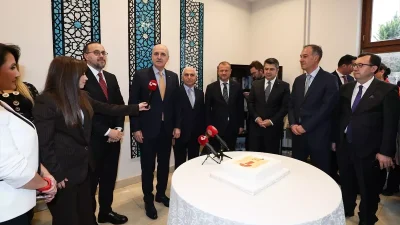 Numan Kurtulmuş’tan TBMM TV’ye 31. Yıl Kutlama Ziyareti