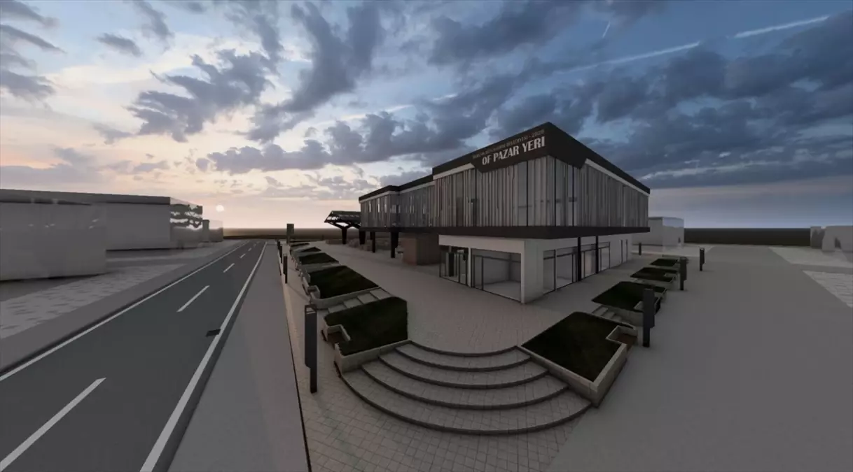 Of İlçesine Modern Pazar ve Otopark Alanı Müjdesi