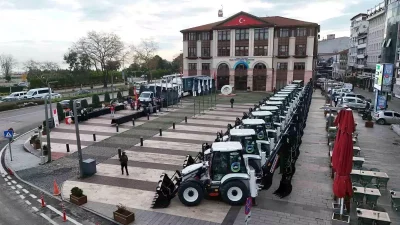 Ordu Belediyesi Çok Sayıda Yeni Araçla Güçlenen Filosu ile Hizmetlerimizi Arttırıyor