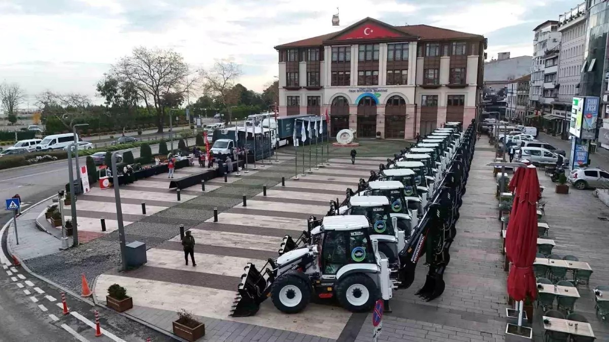Ordu Belediyesi Çok Sayıda Yeni Araçla Güçlenen Filosu ile Hizmetlerimizi Arttırıyor