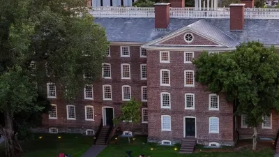 Rhode Island'daki Brown Üniversitesi'nde meydana