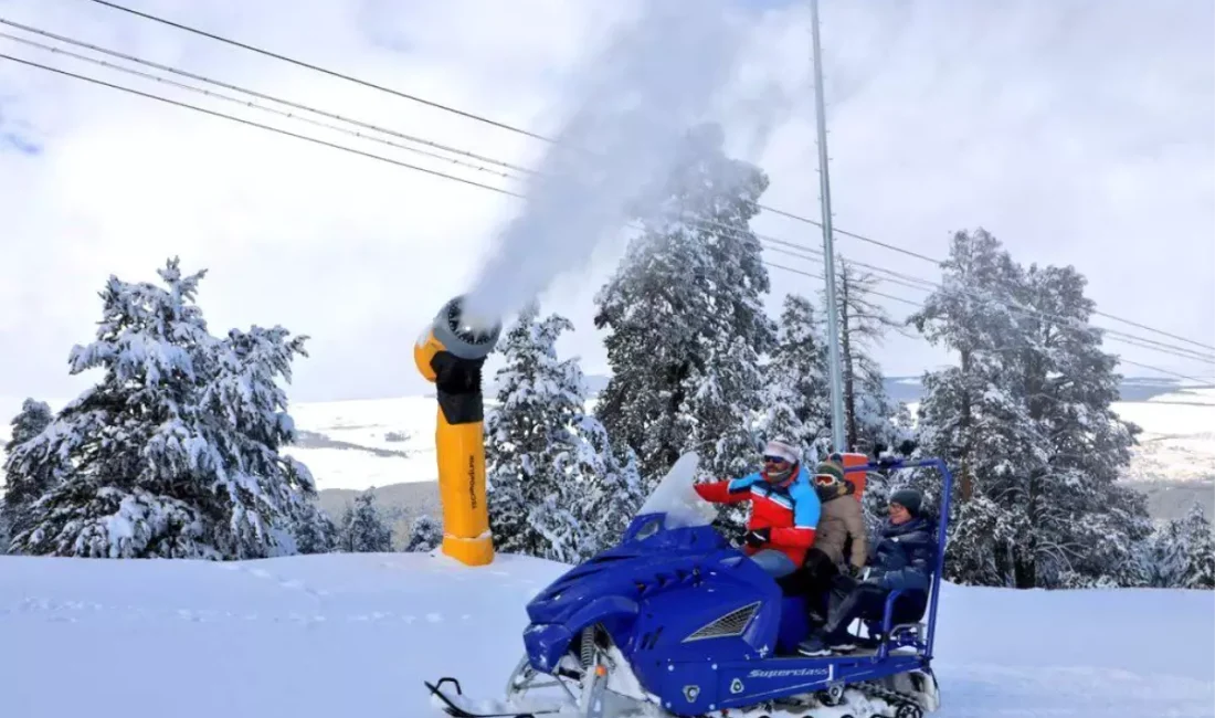 Sarıkamış Kayak Merkezi'nde suni