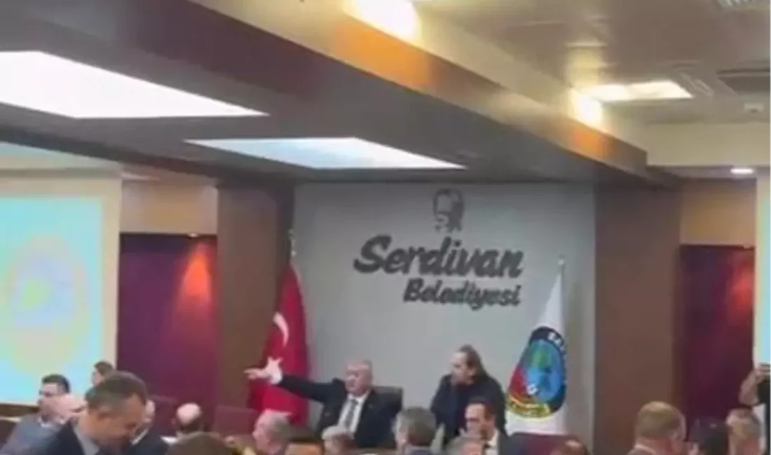Serdivan Meclis toplantısında öğrencilerle