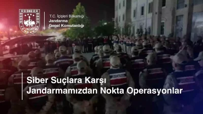 Siber dolandırıcılık operasyonlarında 78 şüpheli