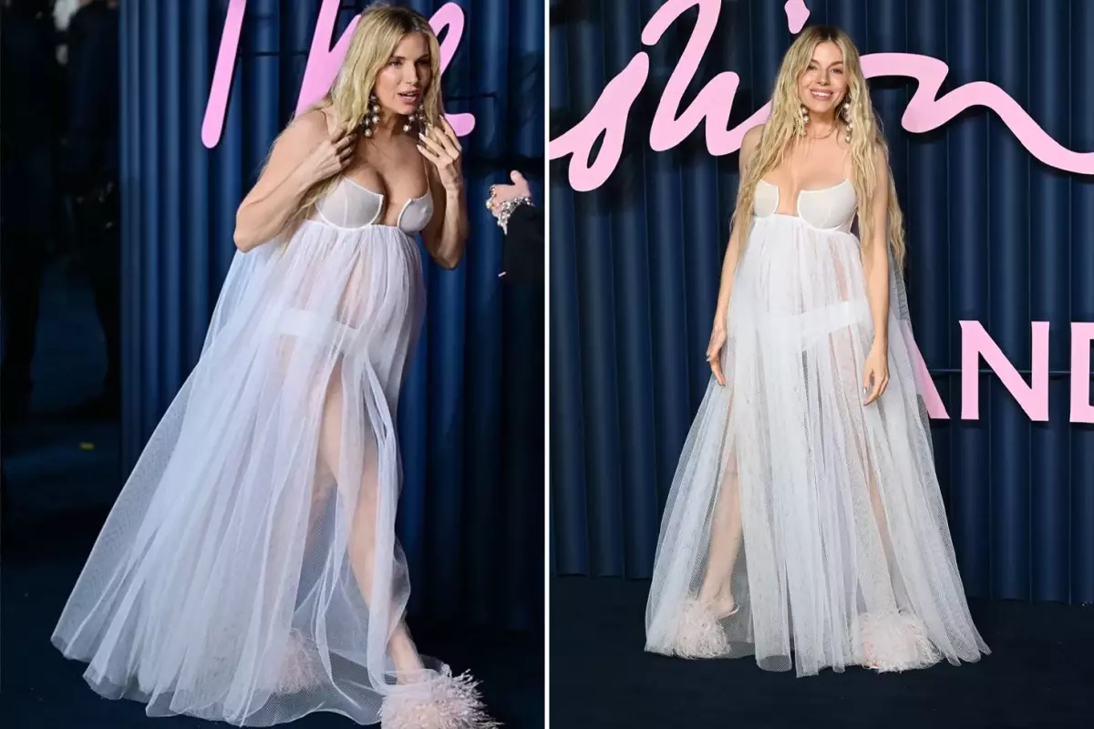 Sienna Miller, Moda Gecesinde Üçüncü Bebek Haberini Sürprizle Duyurdu