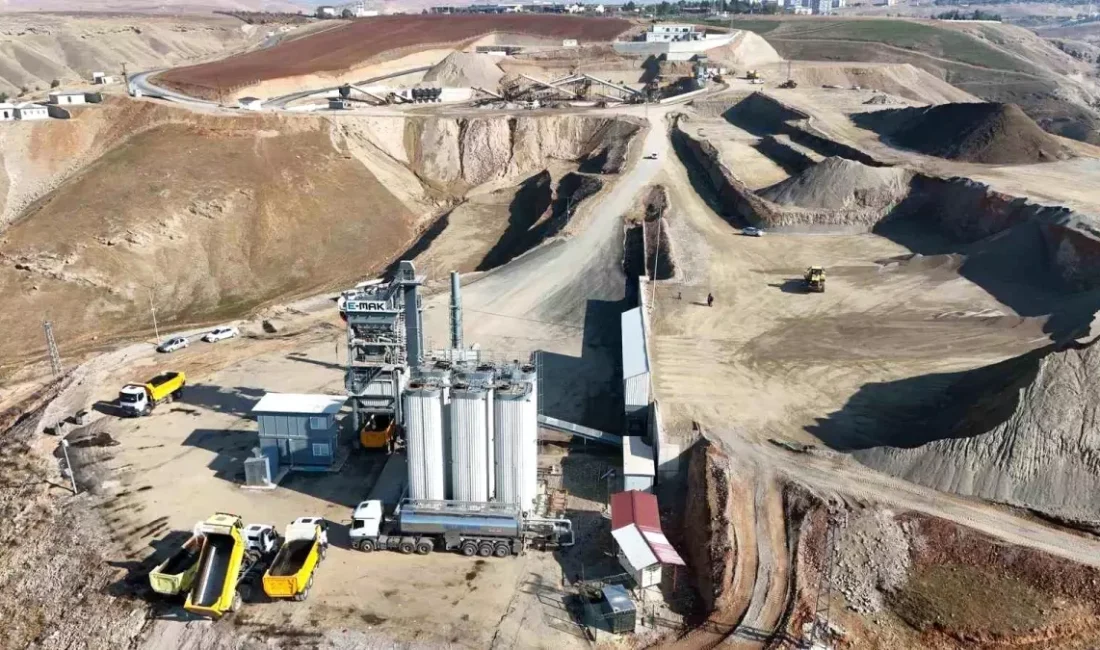 Siirt'te modern asfalt ve