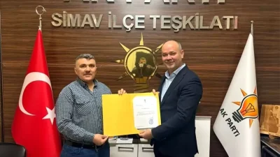 Simav Muradınlar Mahallesi’nde AK Parti Yeni Başkan Ataması Gerçekleştirildi