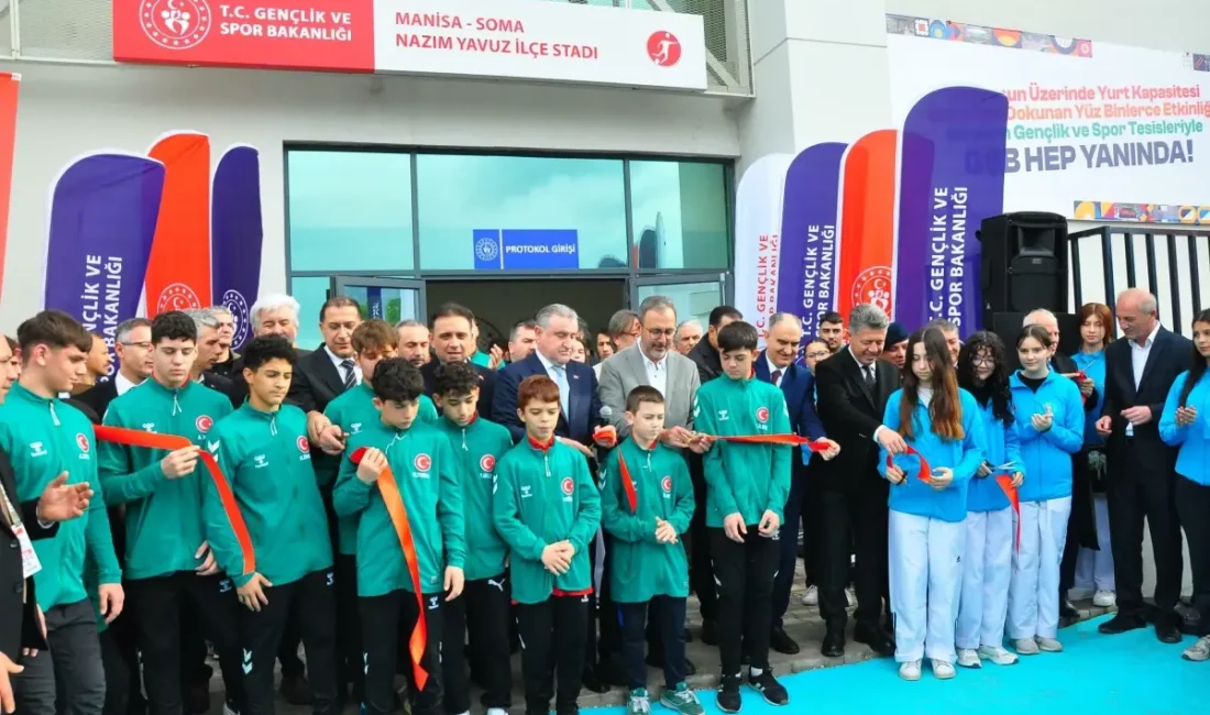 Soma'da modern spor altyapısı