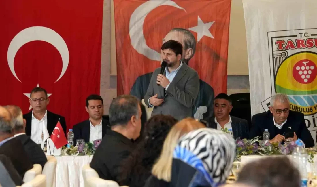 Tarsus'ta muhtarlarla buluşan Belediye