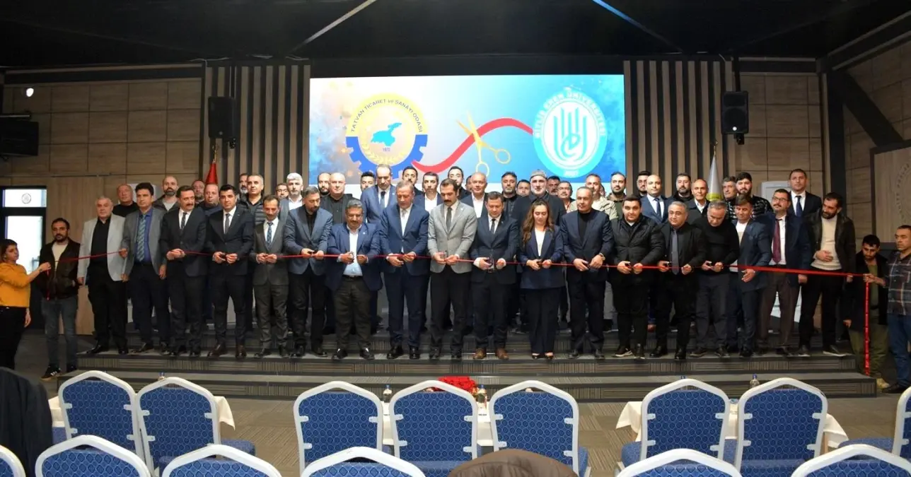 Tatvan’da Yeni İstihdam ve Girişimcilik Merkezi Hizmete Açıldı