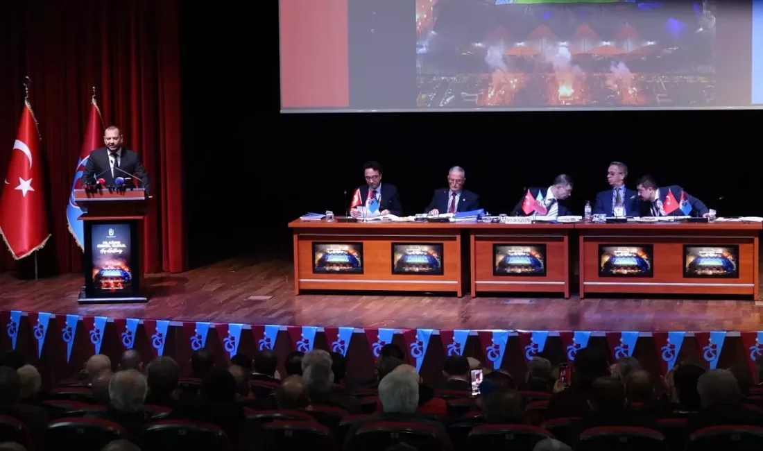 Trabzonspor Mali Genel Kurulu'nda