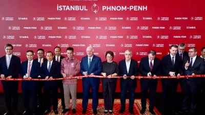 Türk Hava Yolları Kamboçya’nın Başkenti Punom Pen’e Uçuşlarını Başlattı