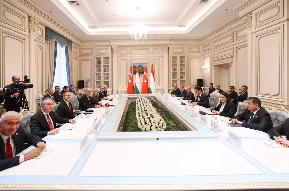 Türk- Tacik Zirvesinde İki Ülkenin Samimi İşbirliği Vurgusu