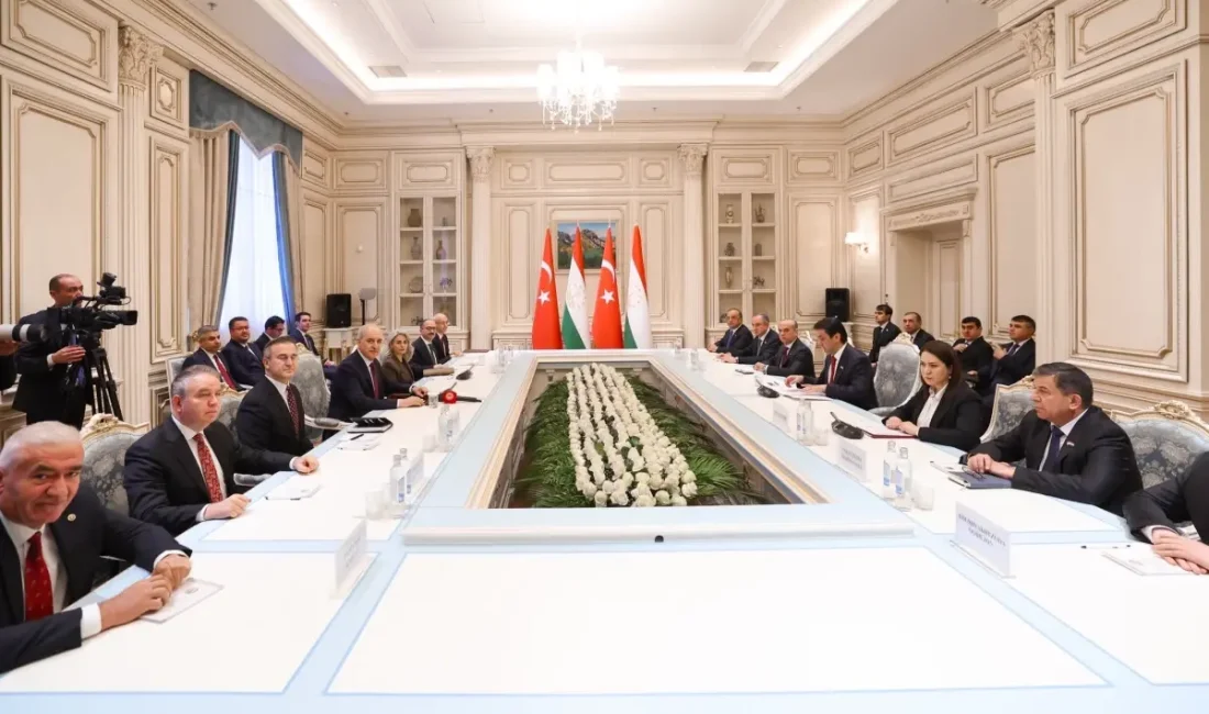 Türkiye-Tacikistan resmi ziyaretinde parlamentolar