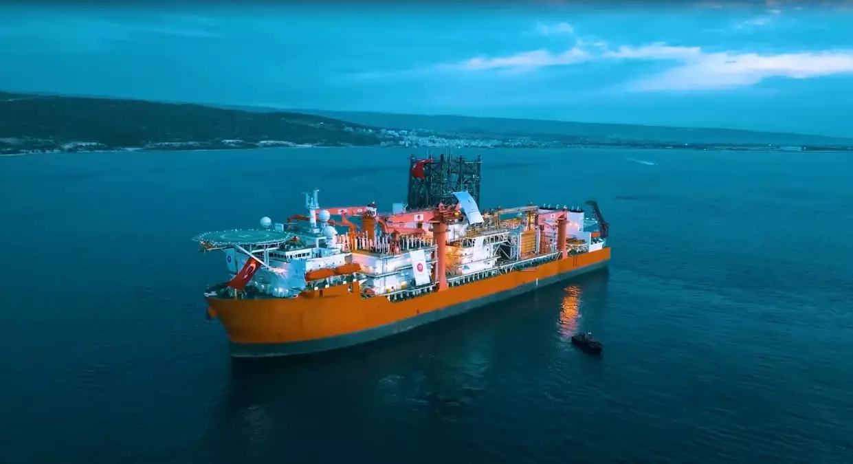 Türkiye’nin Enerji Gücüne Katkısı Olan Sondaj Gemisi Mersin’e Ulaştı