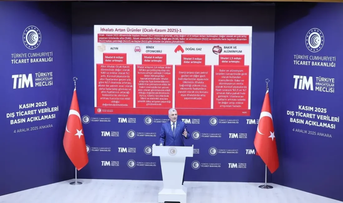 Türkiye'nin Kasım ve 2025