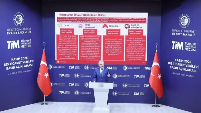 Türkiye’nin Kasım ve 2025 Yılı İhracat Rakamlarında Rekor Seviye